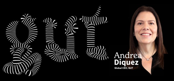 Andrea Diquez CEO da agencia GUT publicidade propaganda e marketing