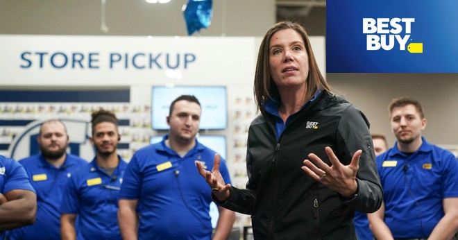 CEO Corie Barry presidente da Best Buy ecommerce