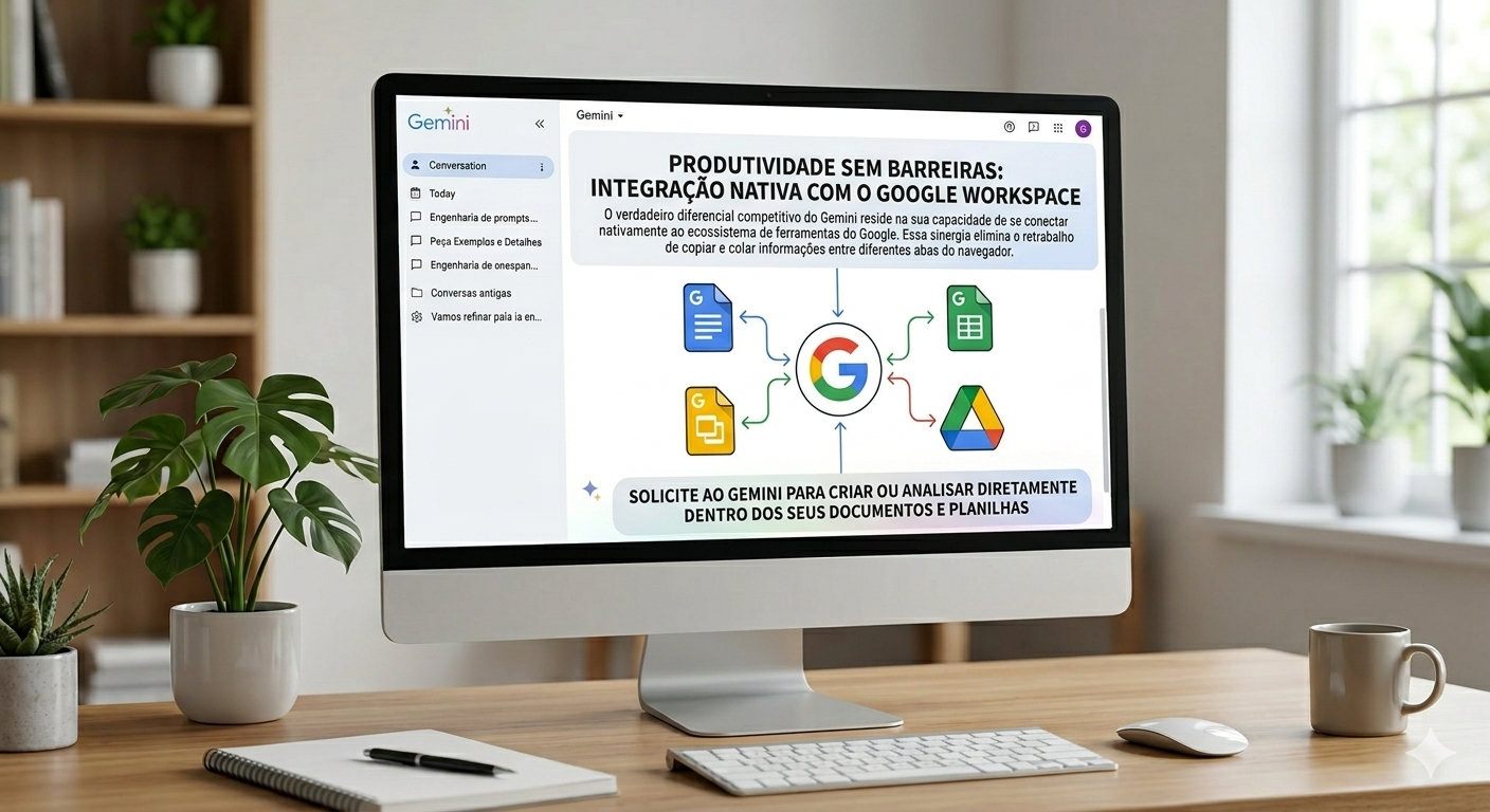 Integração Nativa do Gemini com o Google Workspace