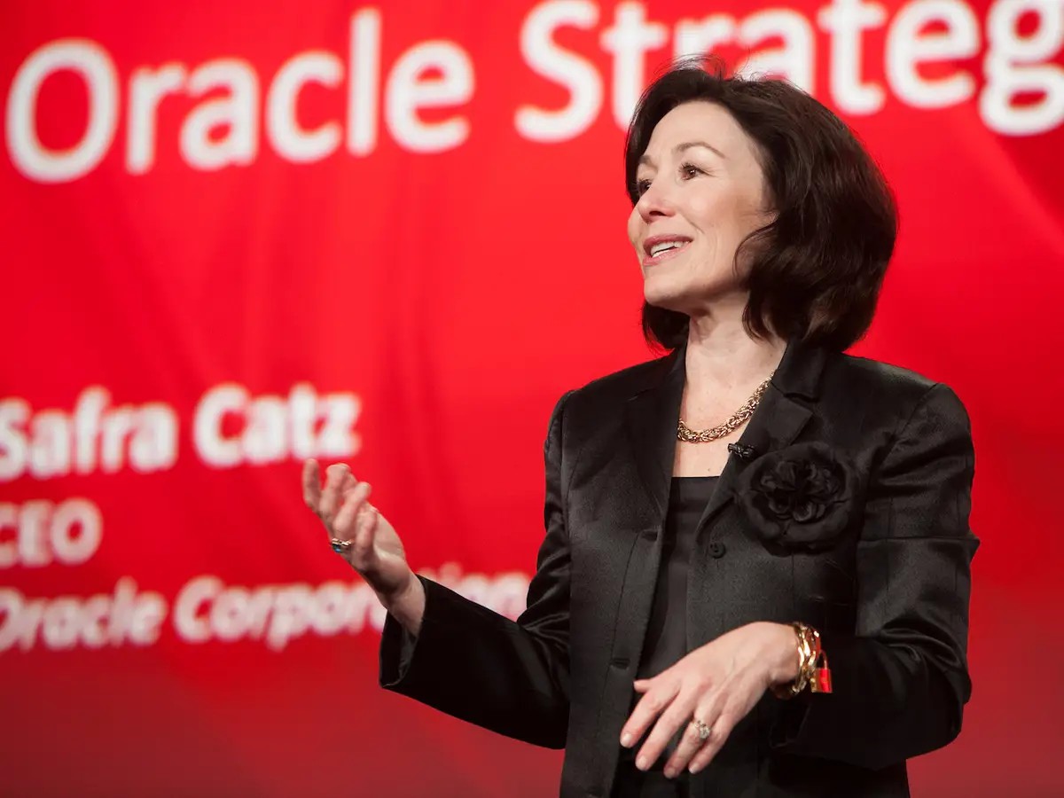 Safra A. Catz e a CEO da Oracle