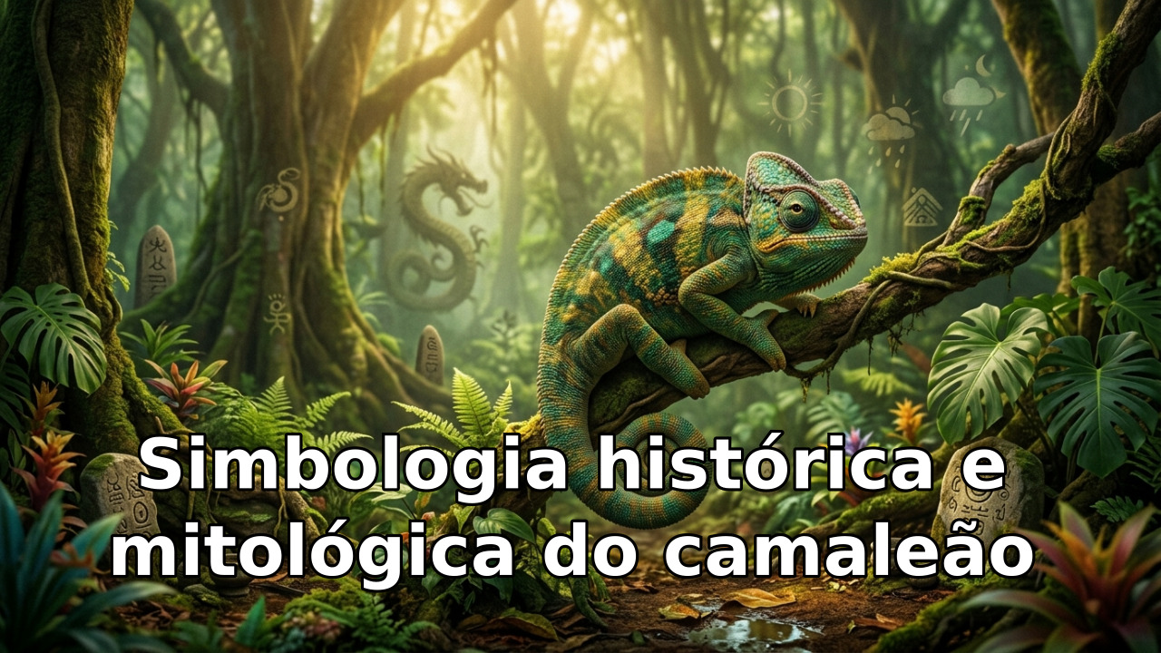 Simbolismo do camaleao na história e na mitologia