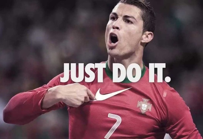 campanha publicitaria cristiano ronaldo nike fonte texto futura