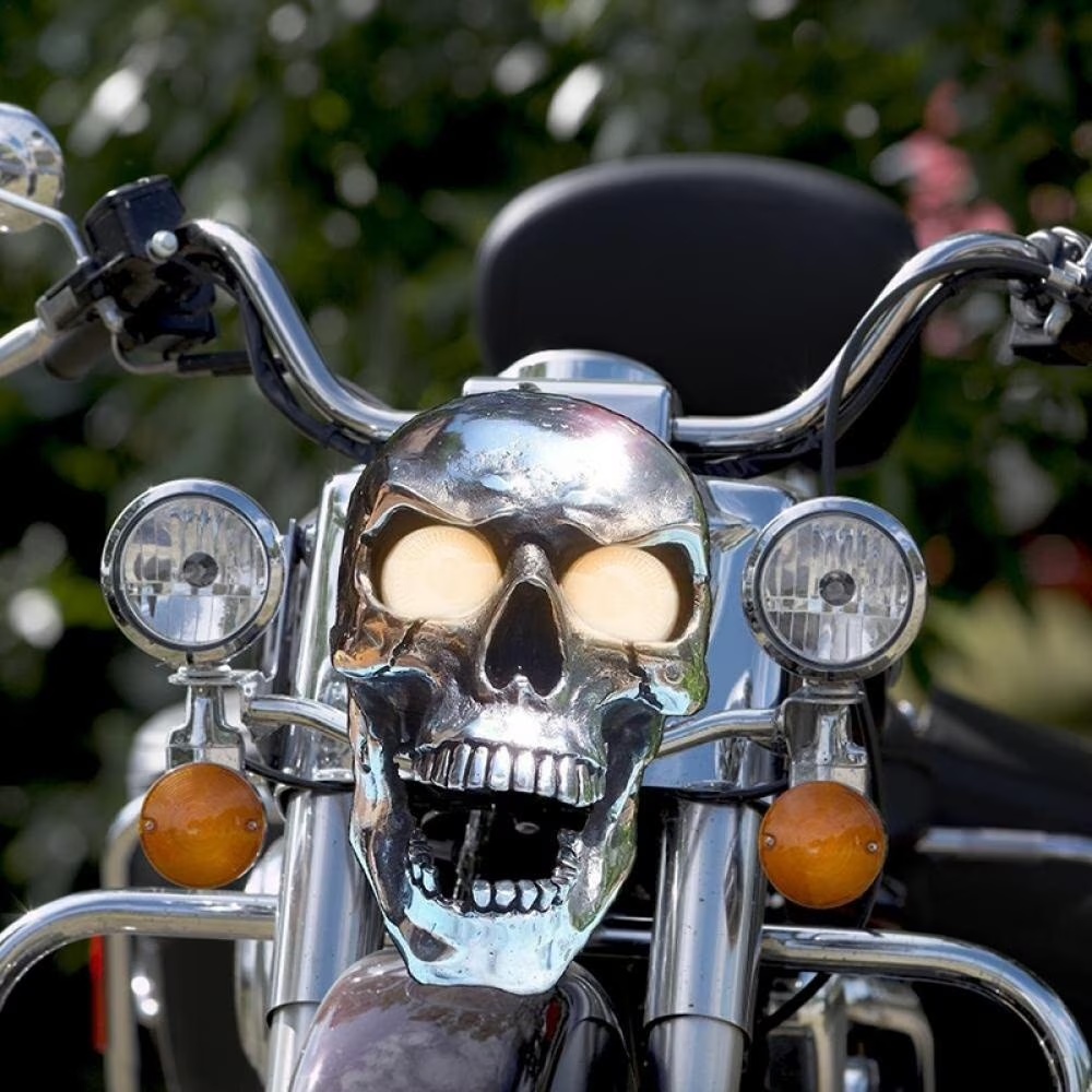 cranio em motocicleta simbologia historica cultural contra cultura motociclismo