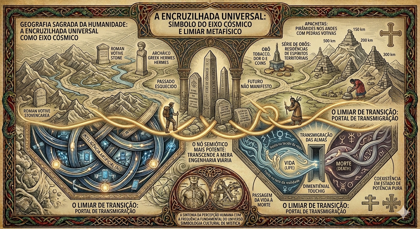encruzilhada universal simbolo do eixo cosmico