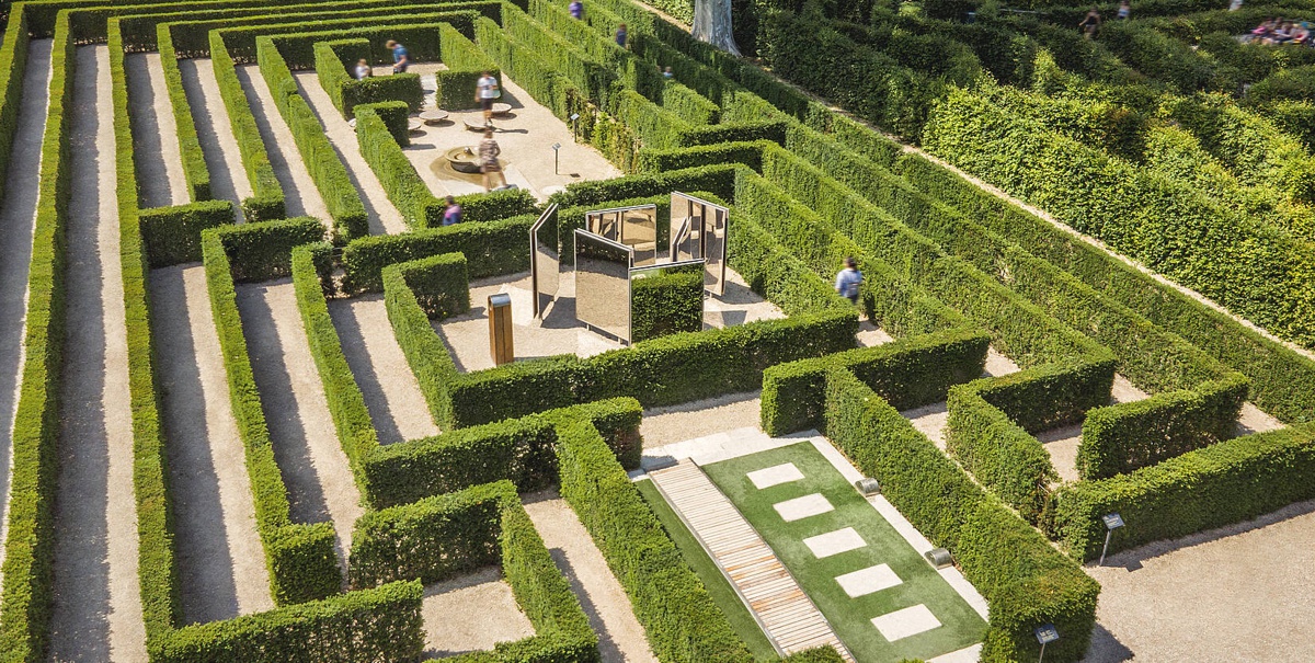 labirinto jardim palacio Schonbrunn viena austria