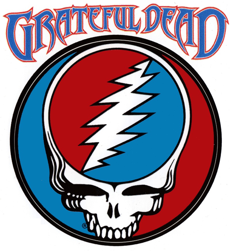 logo banda rock grateful dead simbolo cranio simbologia cultural
