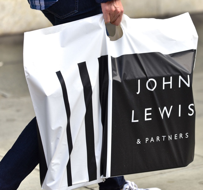 logo john lewis bolsa fonte texto gill sans