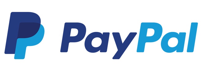 logomarca paypal fonte de texto tipo futura italico