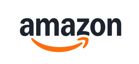 novo logo com flecha seta laranja amazon