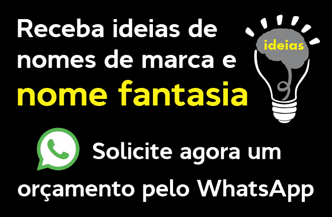 receba ideia nome fantasia sugestao marca receber orçamento