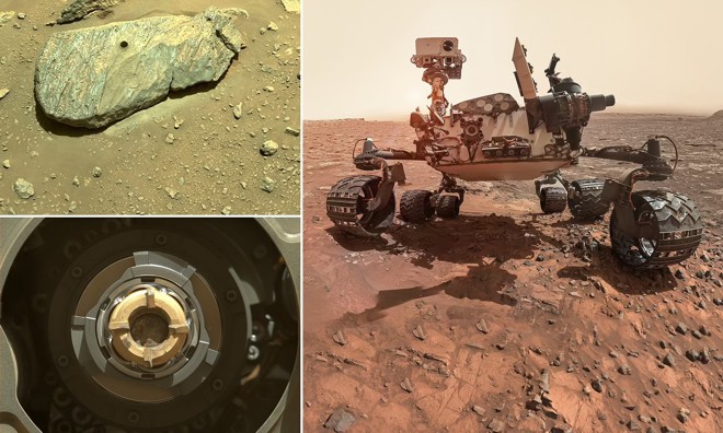 robo veiculo autonomo laboratorio espacial pedra em marte