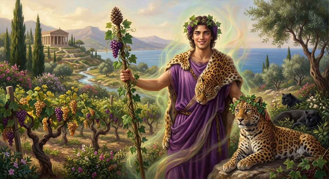 simbolismo historico cultural mitologia grega dionisio