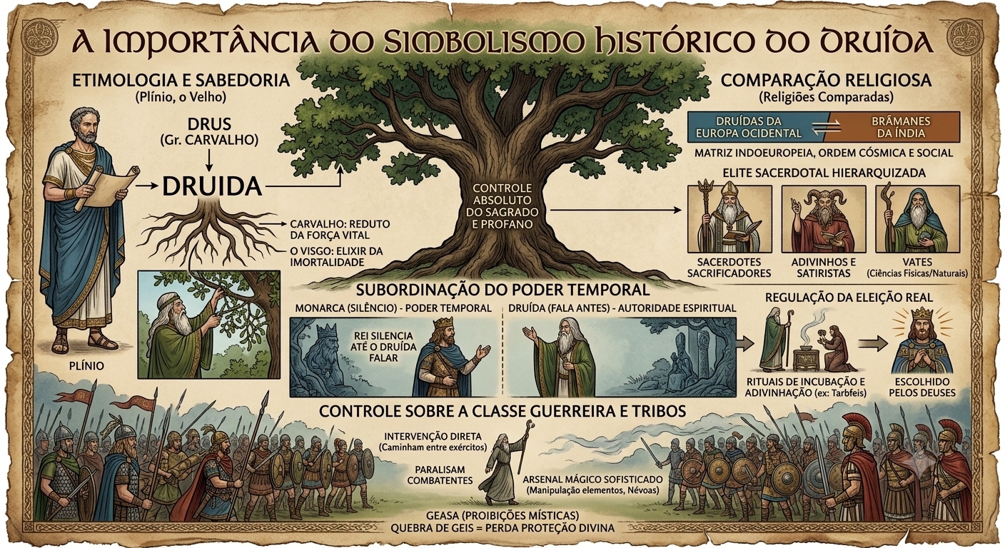 simbolismo historico e cultural do antigo druida