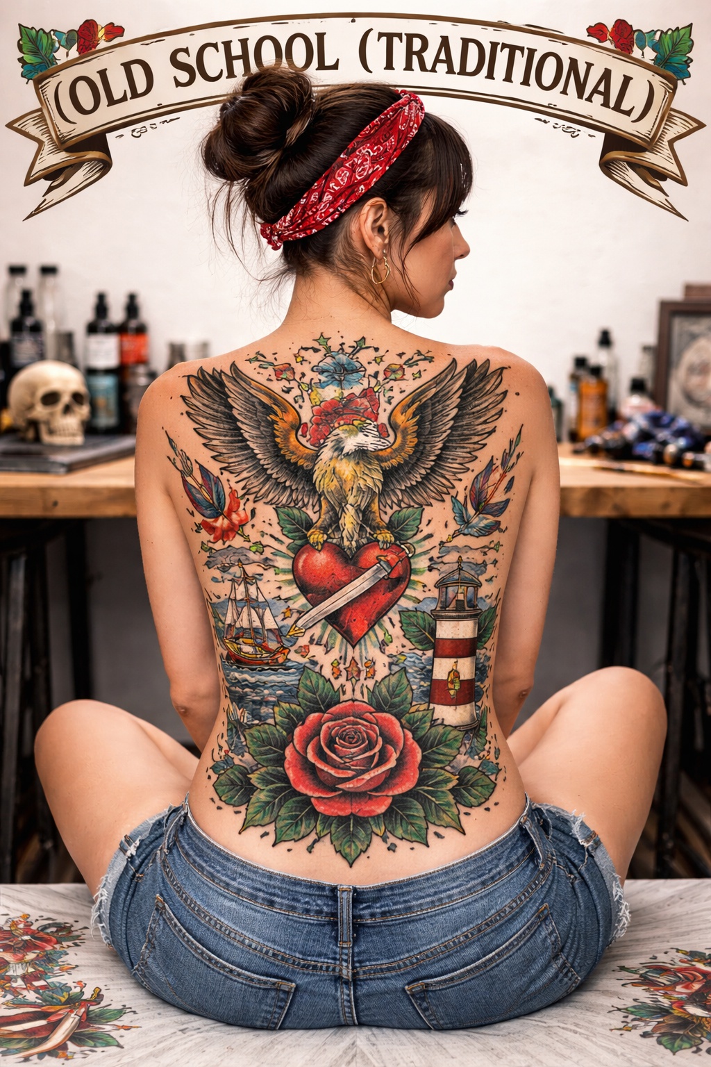 simbolismo tatuagem estilo Old School Traditional