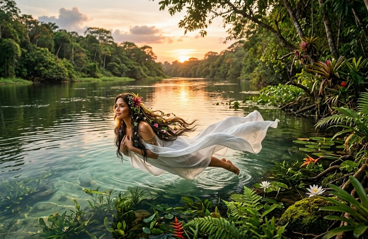 simbologia cultural fada brasileira iara mae dagua