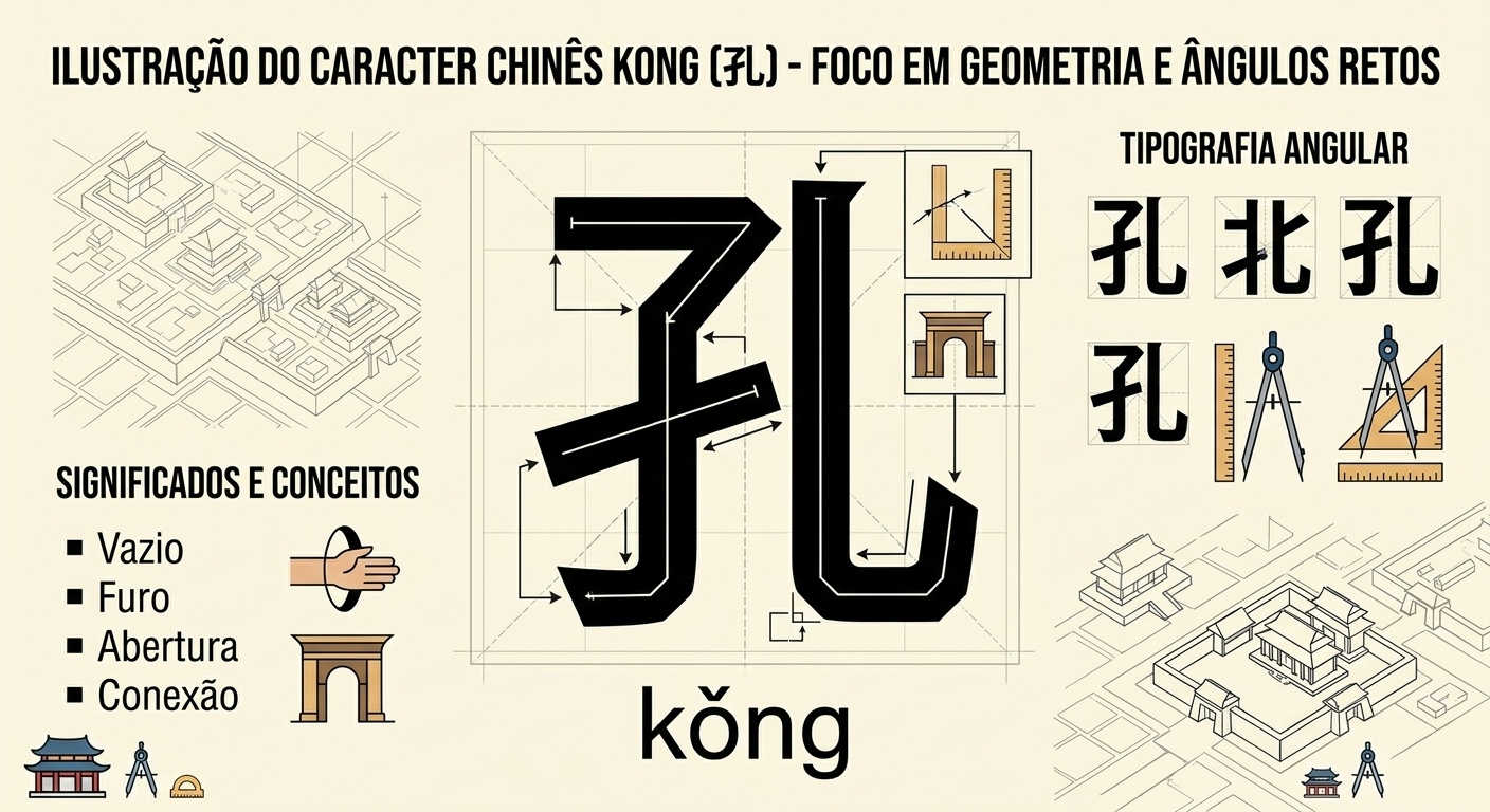 simbologia esquadro caracter chine kong amgulo reto