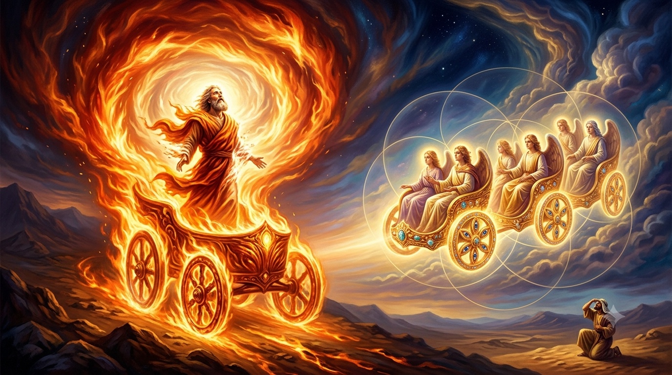simbologia historica cultural mistica do carro e carruagem de fogo