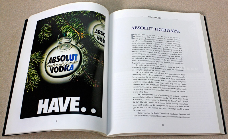 livro the absolut book propaganda natal