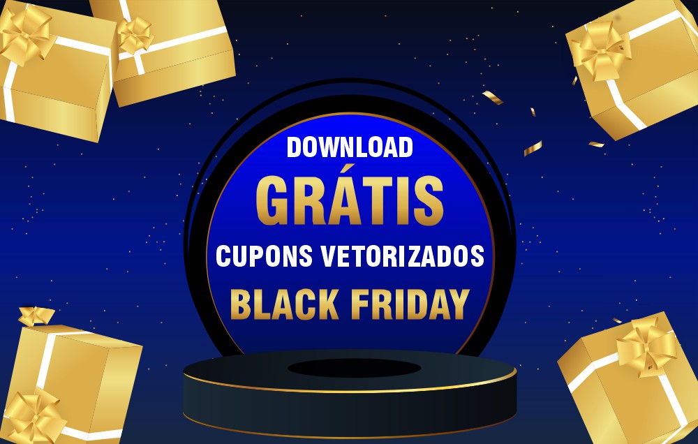 anuncio download cupom vetorizado para edições em corel draw e adobe illustrator