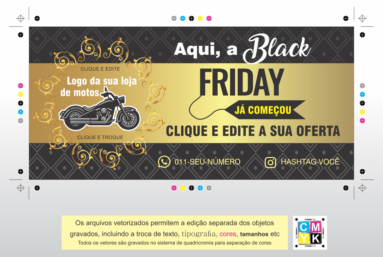 cupom black friday editavel download em vetor com marca de corte desconto novembro
