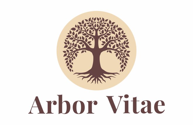 logo clinica arborvitae download vetor