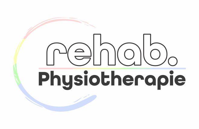 logo clinica rehab physiotherapie download vetor