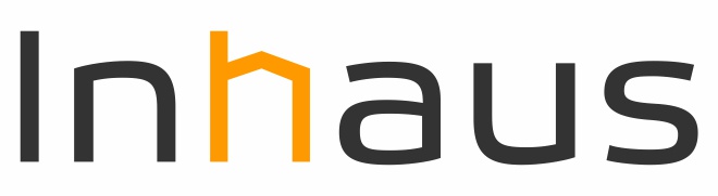 logo inhaus piso laminado svg download vetor