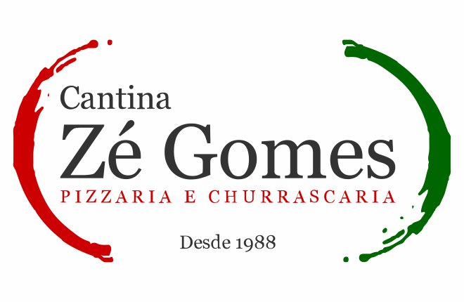 logo restaurante cantina ze gomes download vetor