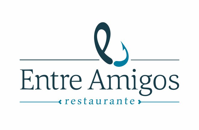 logo restaurante entre amigos download vetor