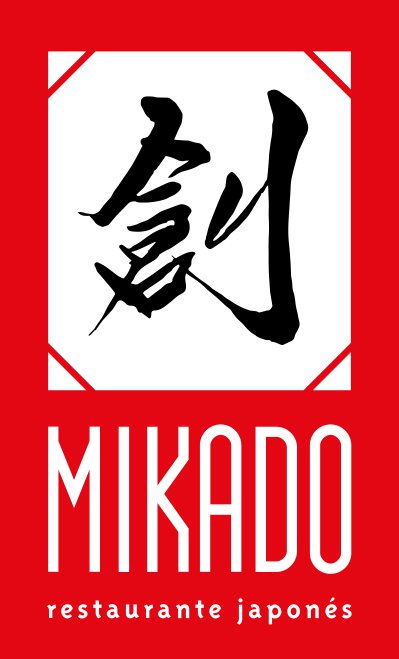 logo restaurante mikado download vetor