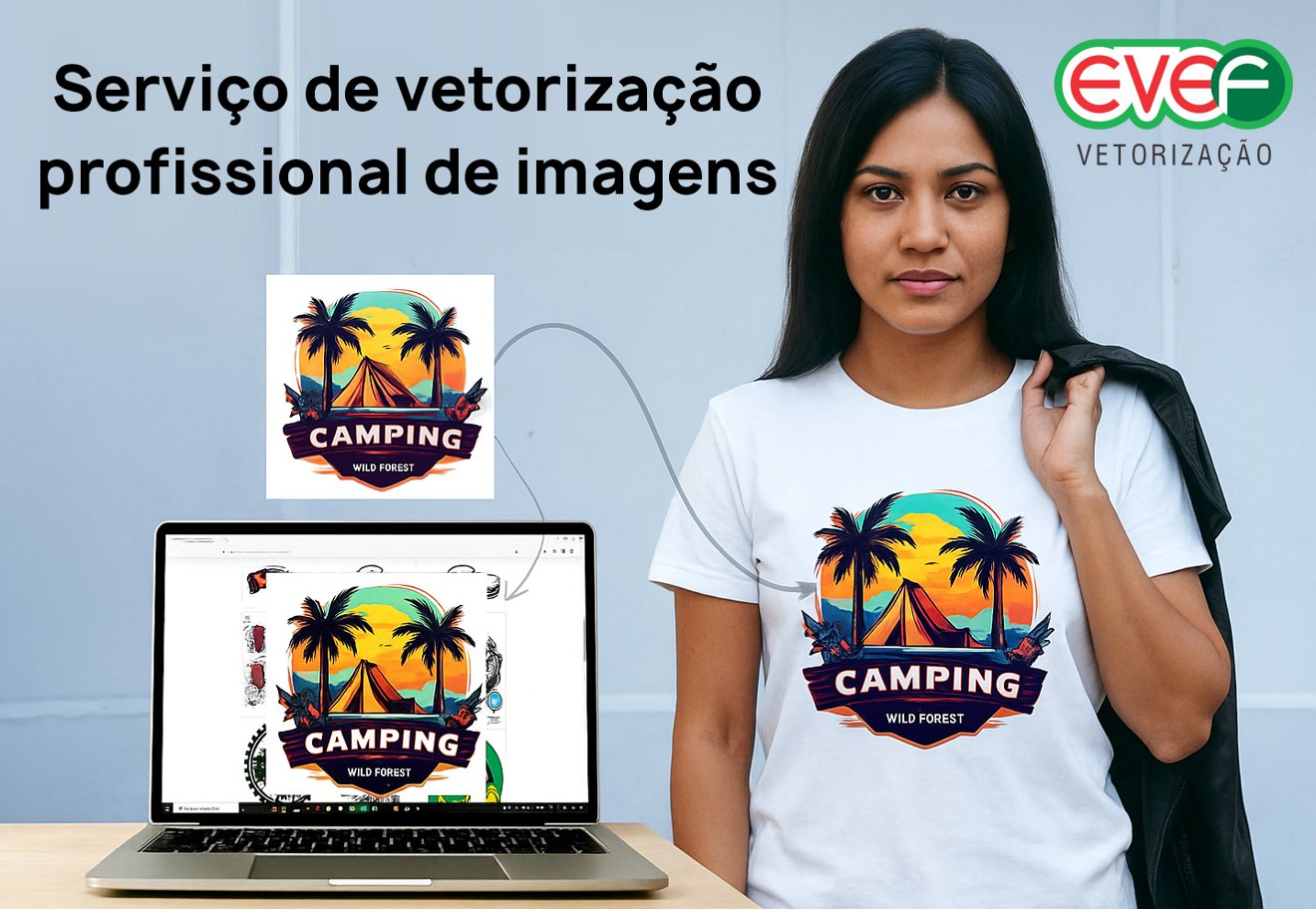 servico de vetorizacao profissional de imagem logomarca estampa logotipo vetorizar