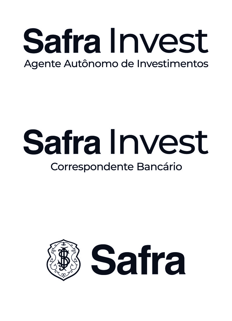 tres logotipo banco safra invest agente autonomo investimentos vetor download simbolo desenho financeira
