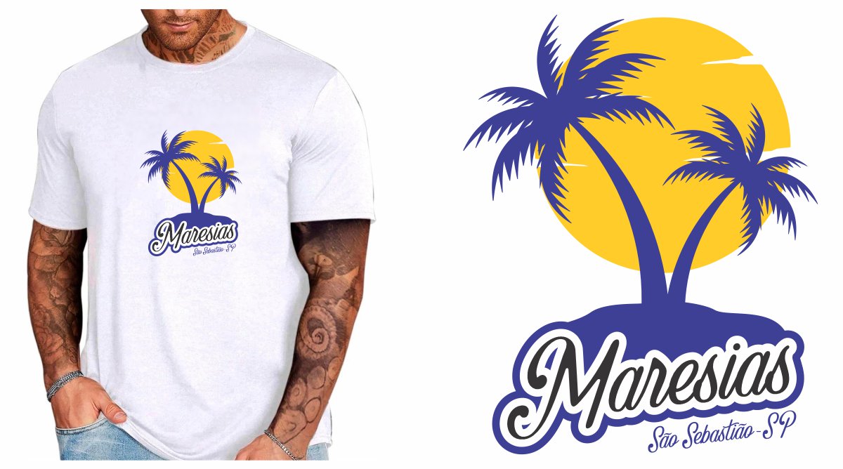 vetorizar arquivo imagem moda praia estampa verao camiseta surf litoral silk screen maresias balneario